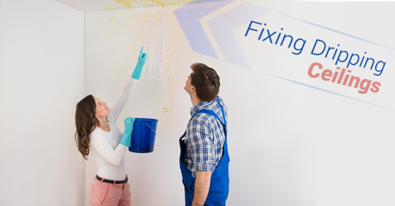 Fixing Dripping Ceilings