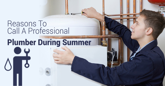 Reasons To Call A Professional Plumber During Summer